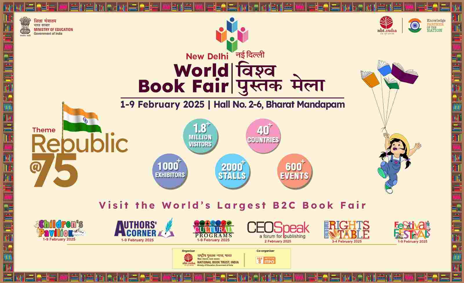 World Book Fair 2025 Dates, How To Buy Tickets, Timings, Nearest Metro